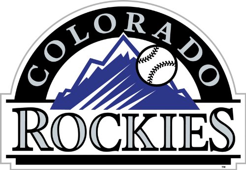 MLB Colorado Rockies 12-Inch Vinyl Magnet