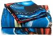 Superman Flying High Twin Sheet Set