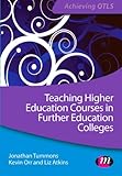 Teaching higher education courses in the FE and skills sector