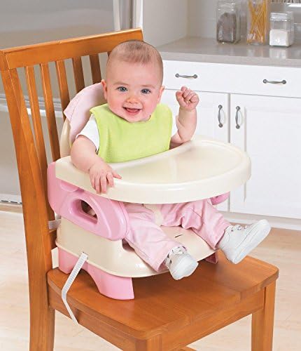 NEW Summer Infant Deluxe Comfort Booster Seat High Chair Baby Feeding PINK