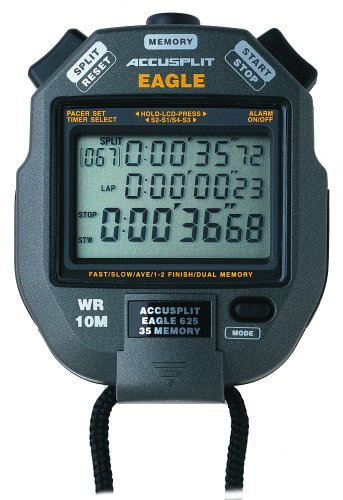 Childrens Toyshop  Sporting Goods : ACCUSPLIT AE625M35 Eagle Stopwatch with 35 Memory