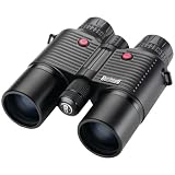Bushnell 10X42 Fusion 1600 Arc Black Bullseye Laser Rangefinder Binocular, Brush M