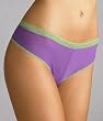 OnGossamer Contrast Mesh Hip-G Boyshorts with Thong Panty