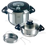 BEEM F1000.575 Omni Perfect Schnellkochtopfset, 4.0 & 6.0 Liter - Testmagazin Urteil GUT 08/2010
