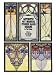Authentic
Art
Nouveau
Stained
Glass
Designs
in
Full
Colour
(Dover
Pictorial
Archives)