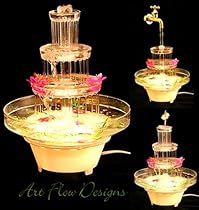 Wedding Cake Water Fountain 4T Beverage Punch Bowl