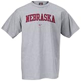 Nike Nebraska Cornhuskers Ash Youth Classic College T-shirt