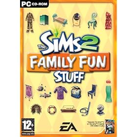 The Sims 2: Family Fun Stuff (PC CD)