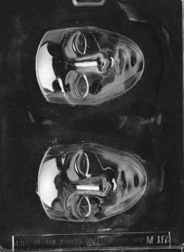 FACE MASK Miscellaneous Candy Mold Chocolate