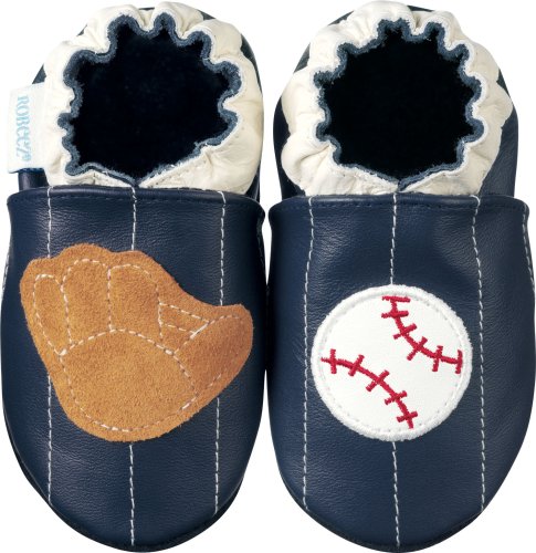 Buy Now at Amazon.com: Robeez Infant/Toddler Baseball Slip-On