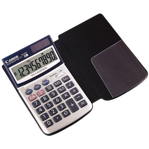 Office Product: Canon 10 Digit Calculator With Case
