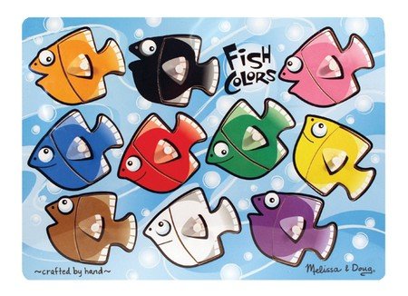 Childrens Toyshop  Toys : Fish Colors Mix N Match Puzzle