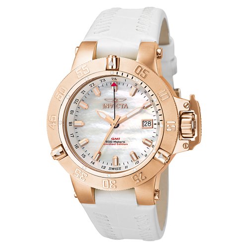 Invicta Women's F0032 Exclusive Subaqua Collection Noma III GMT Rose Gold-Tone Watch