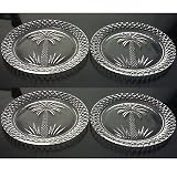 South Beach Palm Plates - Set of 4