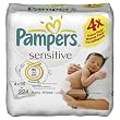 Pampers Feuchte T&uuml;cher Sensitive Vorteilspack, 224 T&uuml;cher