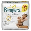 Pampers Feuchte T�cher Sensitive Vorteilspack, 224 T�cher