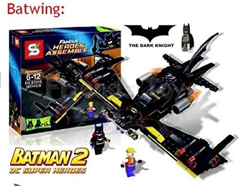 Batman The Batmobile Joker Super Heroes DC Building Blocks Marvel Set Minifigures Toy Compatible With LEGO (WITHOUT original boxes) by Vitavus