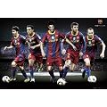 1art1 50724 Fu�ball - Barcelona, Spieler 10/11 Poster 91 x 61 cm