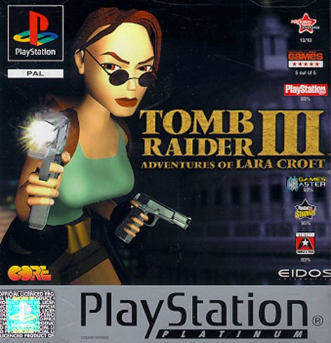 Childrens Toyshop  Third Party New : Tomb Raider III Platinum (PSone)