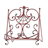 Red Metal Book Stand or Lectern