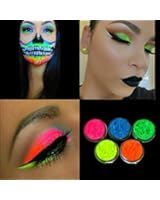 5 MYO Eyeshadow Pigment Ultra Bright Remix Shimmer Set Mica Cosmetic Mineral Makeup 3 Gram Size (Prep eyelids with a base primer before applying pigment.)