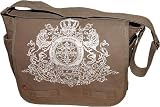 HEAT! Lord And Saviour Classic Messenger Bag w/ PIN, Dark Canvas