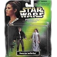 Star Wars Princess Leia Collection Princess Leia and Han Solo Action Figures by Kenner