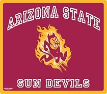 Wow!Pad 78WC003 Arizona State Collegiate Logo Desktop Mouse Pad