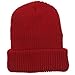 Heavy Weight Watch Cap Beanie - Red