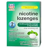 Rite Aid Stop Smoking Aid, Nicotine Lozenges, 2 mg, Mint Flavor 72 Ct.