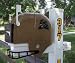Pittsburgh Panthers Helmet Style Mailbox