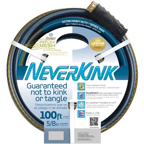 Apex 8640-100 NeverKink Extra Heavy Duty 3000 5/8-Inch by 100-Feet Hose