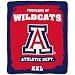 Arizona Wildcats College Style 50x 60 Imprint Micro Raschel Blanket/Throw - NCAA College Athletics