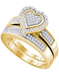 0.40CTW DIAMOND MICRO PAVE BRIDAL RING