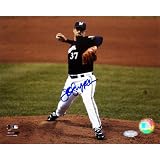 Jeff Suppan Milwaukee Brewers - Front View - Autographed 8x10 Photograph