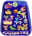 Littlest Pet Shop Exclusive Mega 10-Pack of Pets in Carry Case (Includes Puffin, Fish, Whippet and Deer)