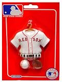 4 MLB Boston Red Sox Collectible Jersey Christmas Ornament