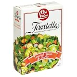 Toastettes Round Croutons, Onion & Garlic, 6-Ounce Boxes (Pack of 12)