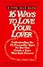 Book 16 Ways to Love Your Lover