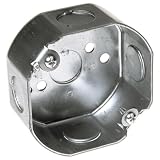 UPC 050169001103 product image for Raco Incorporated 454942 Deep Steel Octagon Box, 3-1/2 by 1-1/2-Inch | upcitemdb.com