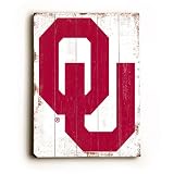 University of Oklahoma Logo Wood Sign