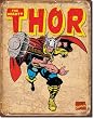 Thor Retro Metal Tin Sign 16"h X 12.5"w
