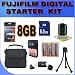 BigVALUEInc Accessory Saver 8GB NiMH Battery/Charger/Case/Tripod Bundle + More!!!!