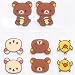 Rilakkuma Bär Post-it Lesezeichen Sticker mit Freunden