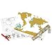 Scratch Personalized World Map Poster (Travel Edition)