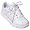 Girls' Xhilaration Zaney White Rhinestone Shoes - 1.5