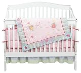 Sumersault Fun Fairies 4 pc Crib Set