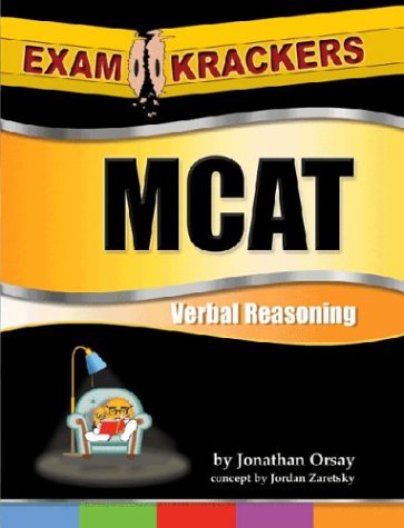 Examkrackers McAt Verbal Reasoning and Math