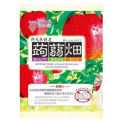 蒟蒻畑　りんご味　２５ｇ×１２個入り