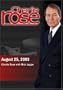 Charlie Rose with Mick Jagger (August 25, 2003)